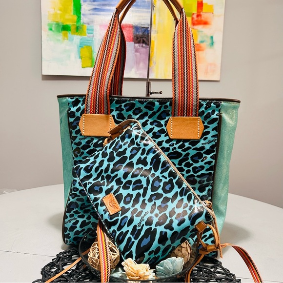 RARE Consuela Gem Classic Tote & Midtown Crossbody BUNDLE - Picture 16 of 16